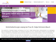 Tablet Screenshot of chirurgika.de